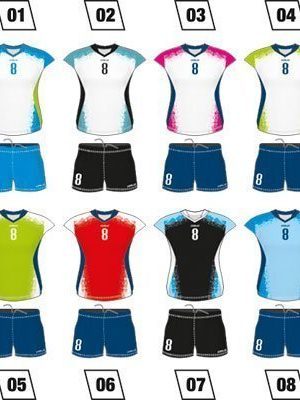 Women Volleyball Uniform Colo Blossom Colours