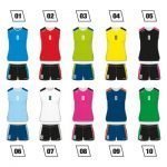 Women Volleyball Uniform Colo Drafi Colours