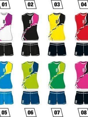 Women Volleyball Uniform Colo Essence Colours
