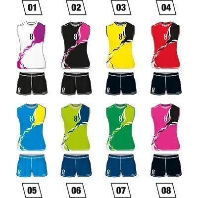 Women Volleyball Uniform Colo Essence Colours