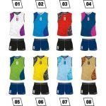 Women Volleyball Uniform Colo Glimmer Colours