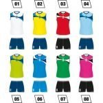 Women Volleyball Uniform Colo Nefryt Colours