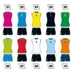 Women Volleyball Uniform Colo Lily Colours