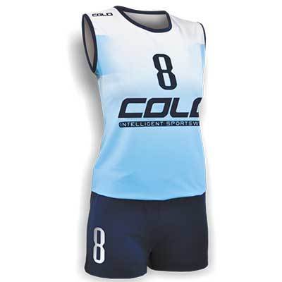 Women Volleyball Uniform COLO Sky