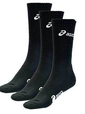 Juodos kojinės Asics 3PPK Crew Sock