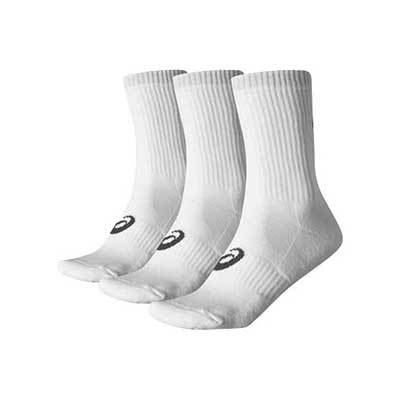 Baltos kojinės Asics 3PPK Crew Sock