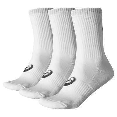 Baltos kojinės Asics 3PPK Crew Sock