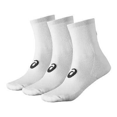 Asics 3PPK Quarter Sock White
