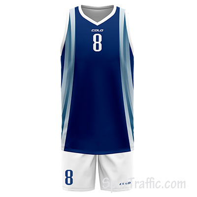 Basketball Uniform COLO Batch 08 Dark Blue