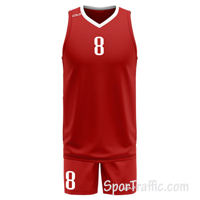Basketball Uniform COLO Excess 01 Red