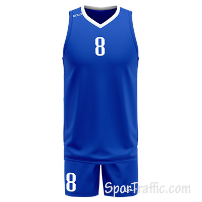Basketball Uniform COLO Excess 04 Blue