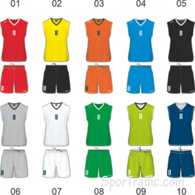 Basketball Uniform COLO Excess Colors
