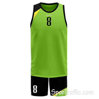 Basketball Uniform COLO King 02 Light Green