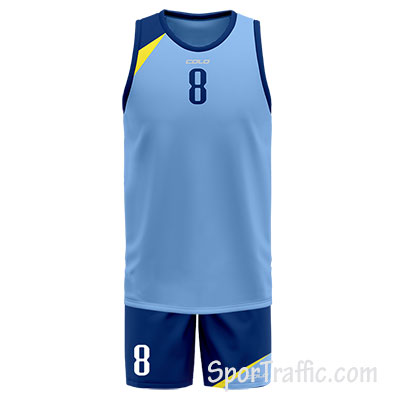 Basketball Uniform COLO King 03 Light Blue