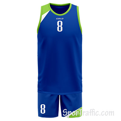 Basketball Uniform COLO King 05 Blue