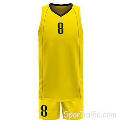 Basketball Uniform COLO Profi 04 Yellow