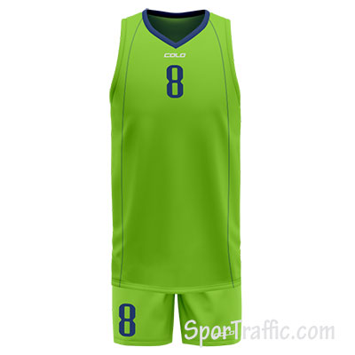 Basketball Uniform COLO Profi 07 Light Green