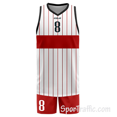 Basketball Uniform COLO Spring 03 Red