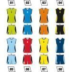 Basketball Uniform Colo Jump Colors