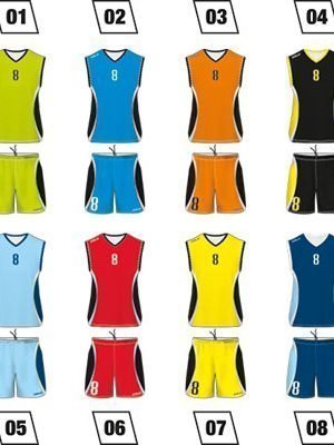 Basketball Uniform Colo Jump Colours