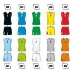 Basketball Uniform Colo Profi Colours