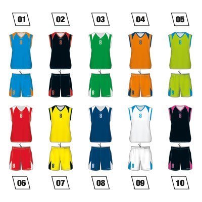 Basketball Uniform Colo Vane Colours