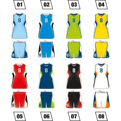 Basketball Uniform Colo Venture Colours