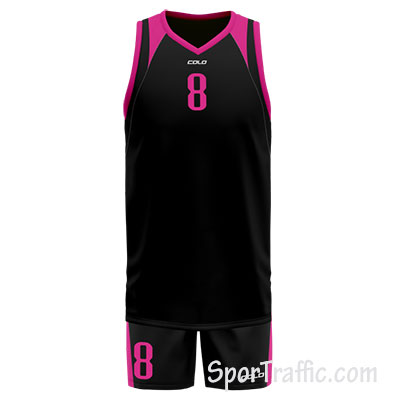 COLO Vane Basketball Uniform 10 Pink
