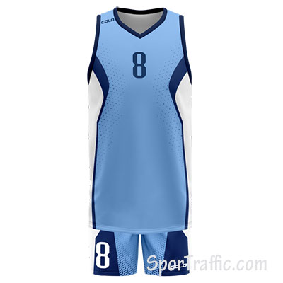 COLO Venture Basketball Uniform 01 Light Blue