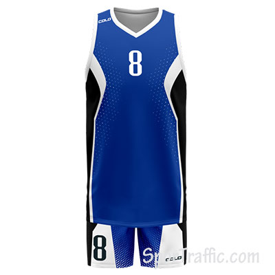 COLO Venture Basketball Uniform 02 Blue