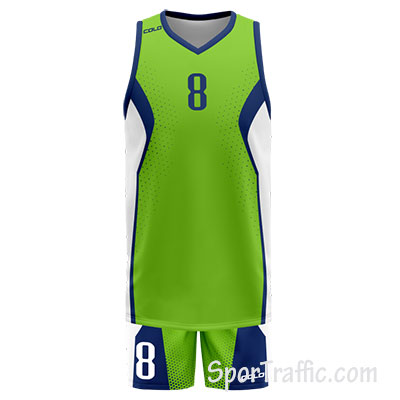 COLO Venture Basketball Uniform 03 Green
