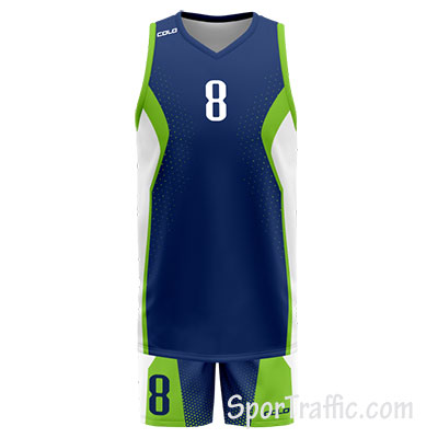 COLO Venture Basketball Uniform 06 Dark Blue