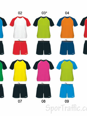 Football Uniform COLO Goal Colors