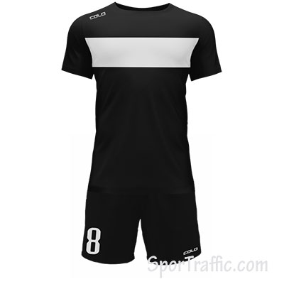 Football Uniform COLO Zona 08 Black