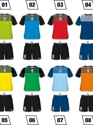 Handball Uniform Colo Gap Colours