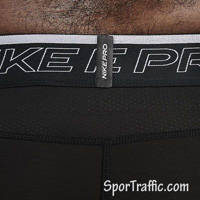 Nike Pro Mens 3/4 Training Tights Size L Dri-Fit Spandex Black DD1913-010