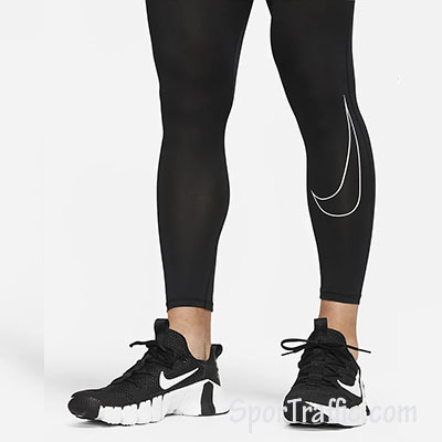 Buy Nike Pro 3/4 Tight Kids Grey, Black online