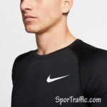 NIKE Pro top men’s tight-fit short-sleeve BV5631-010 cool