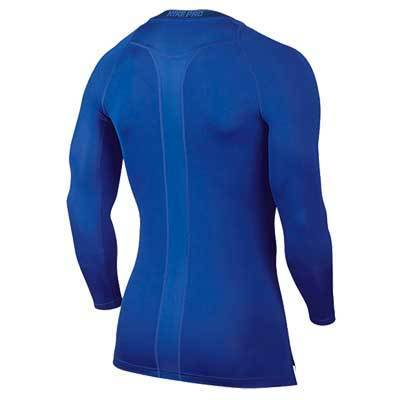 Nike Pro Cool Compression Long Sleeve T-Shirt Blue