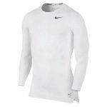 Nike Pro Cool Compression Long Sleeve T-Shirt White