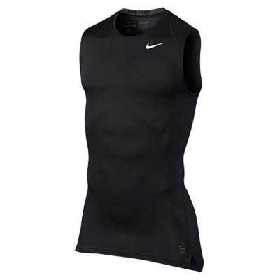 Juodos Kompresiniai Marškinėliai Be Rankovių Nike Pro Cool