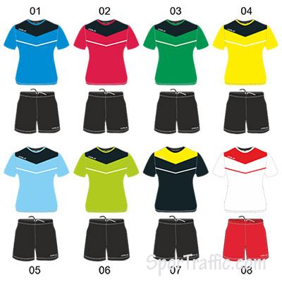 Soccer Uniform COLO Arrow Colors