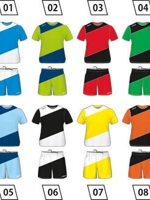Soccer Uniform Colo Balance Colours