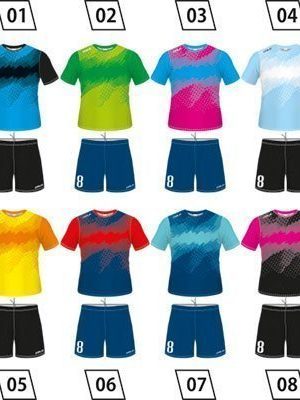 Futbolo Aprangos COLO Blast spalvos ir dizainas