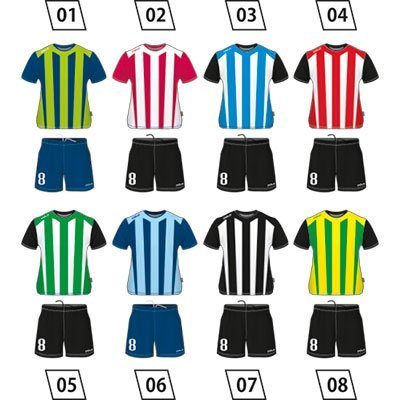 Football Uniform COLO Bolt Colors