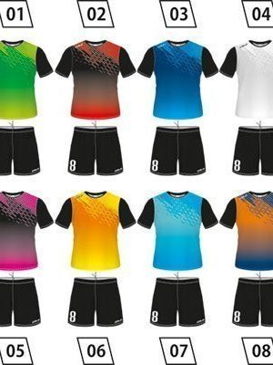 Soccer Uniform COLO Rain Colors