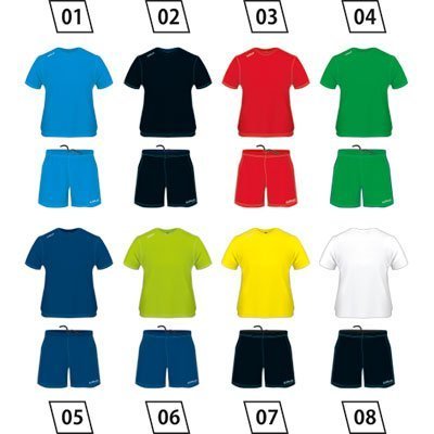 Soccer Uniform Colo Spike Colours