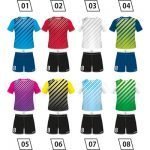 Soccer uniform COLO Trace colors