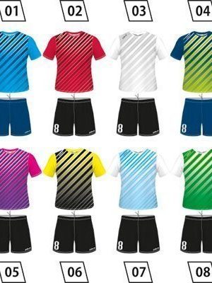 Soccer uniform COLO Trace colors
