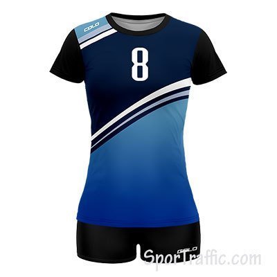 Women Volleyball Uniform COLO Atomica 01 Blue